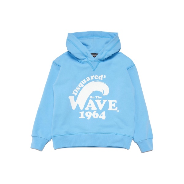 logo-print cotton hoodie