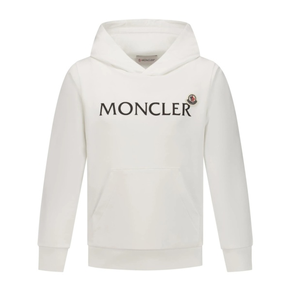 logo-print cotton hoodie