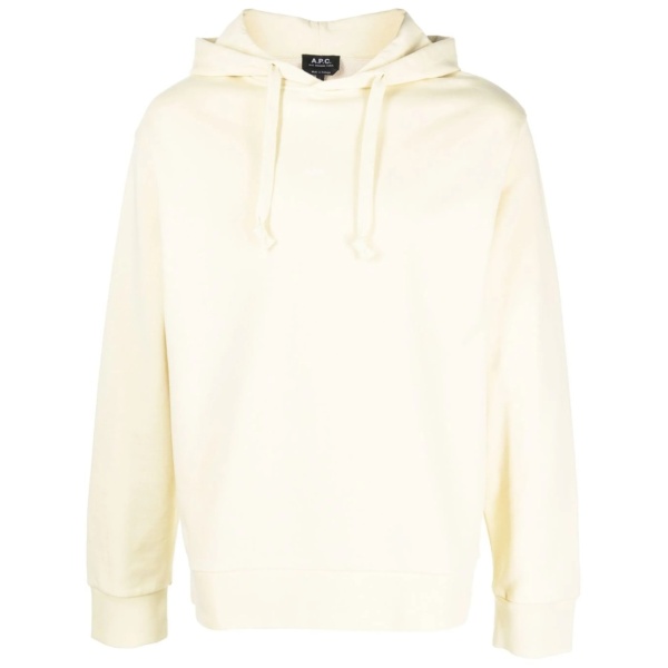 logo-print cotton hoodie