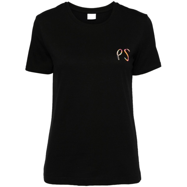 logo-print cotton T-shirt