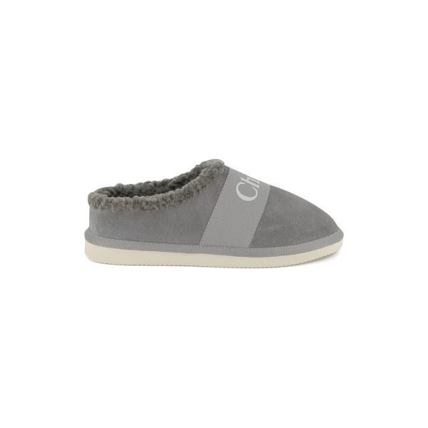 logo-print slippers