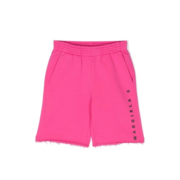 logo-print sweat shorts