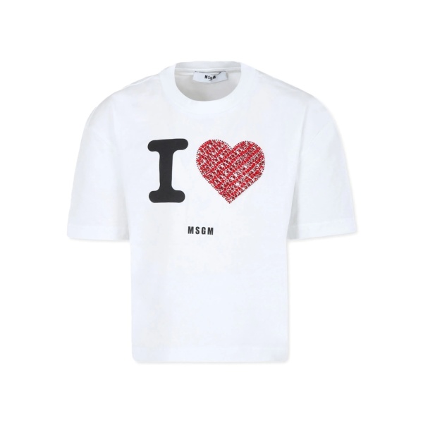logo-print T-shirt
