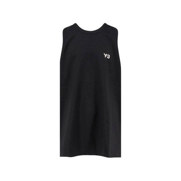 logo-print tank top