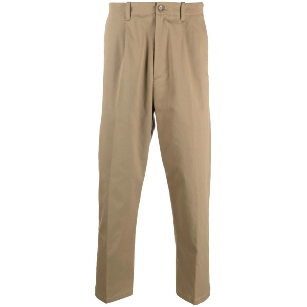 logo straight-leg trousers