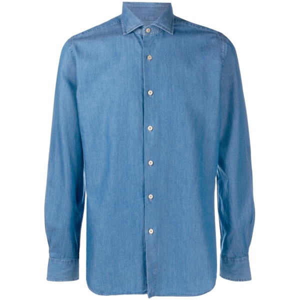 long sleeve denim shirt