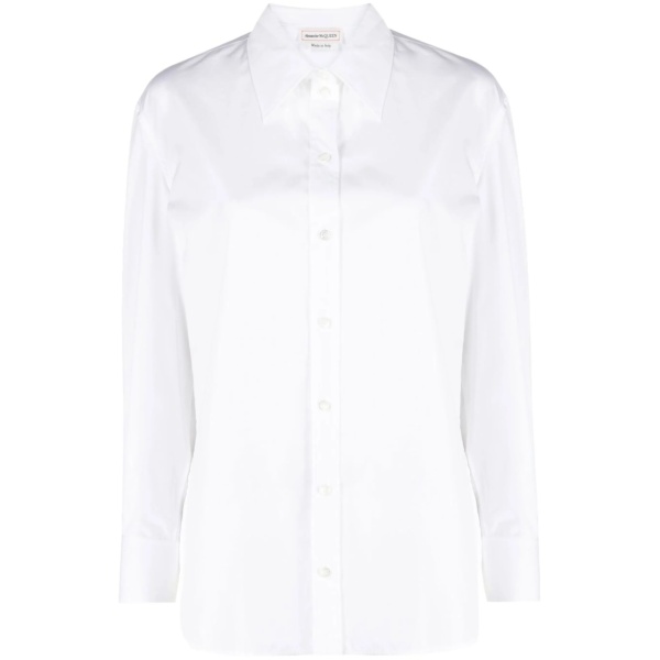 long-sleeved cotton shirt
