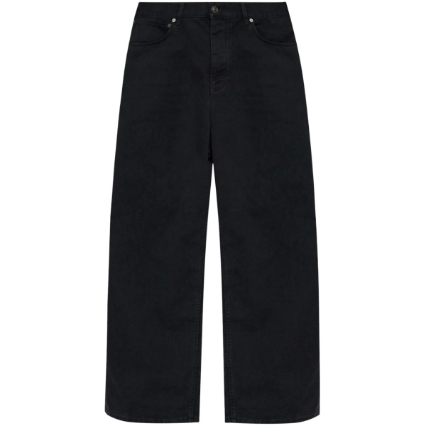 loose-cut jeans