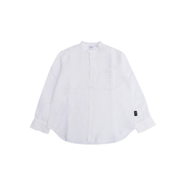 mandarin-collar long-sleeves shirt