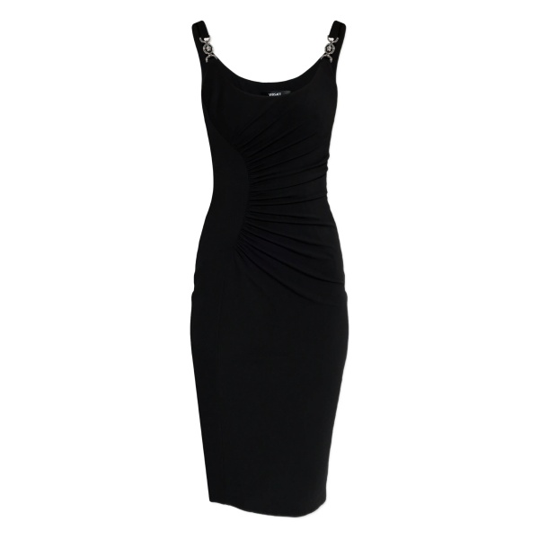 Medusa-detail midi dress