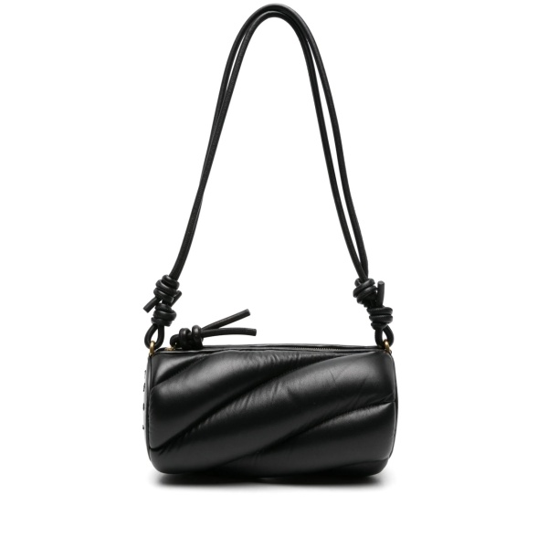 Mella leather shoulder bag