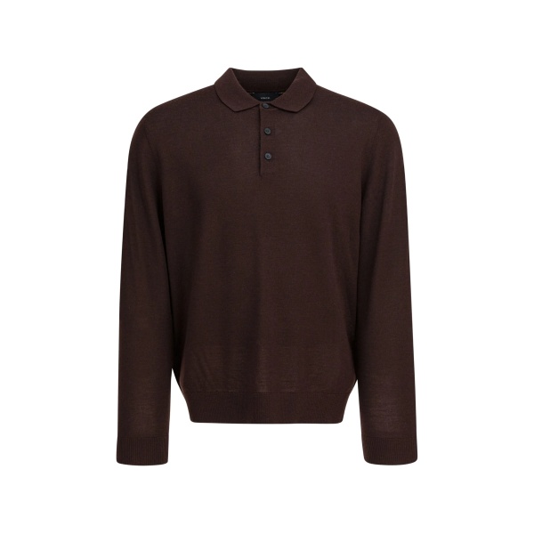 merino wool polo shirt