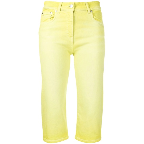 mid-rise cropped trousers