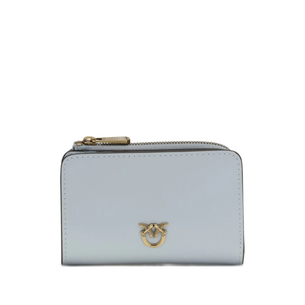 mini logo-plaque wallet