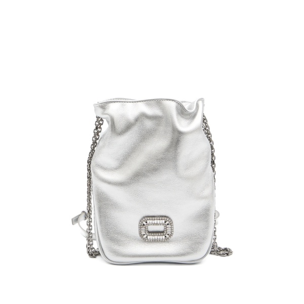 nano Pilgrim crystal-embellished cross body bag