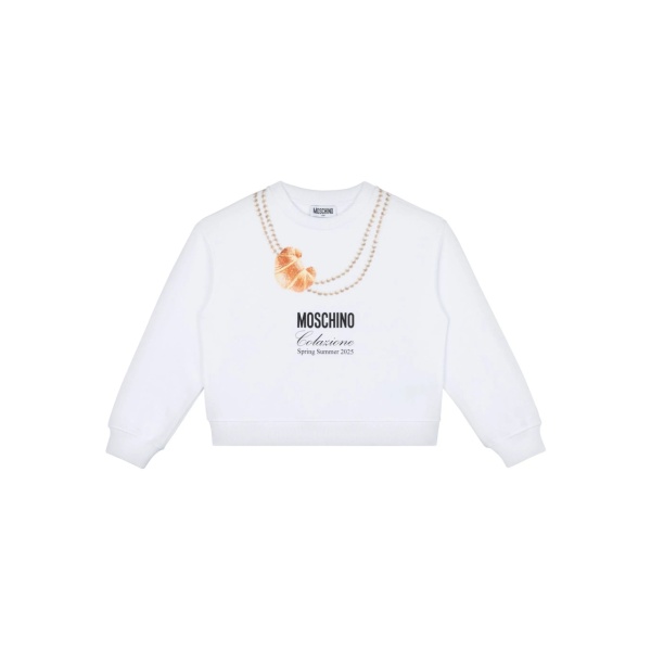 necklace-print sweatshirt