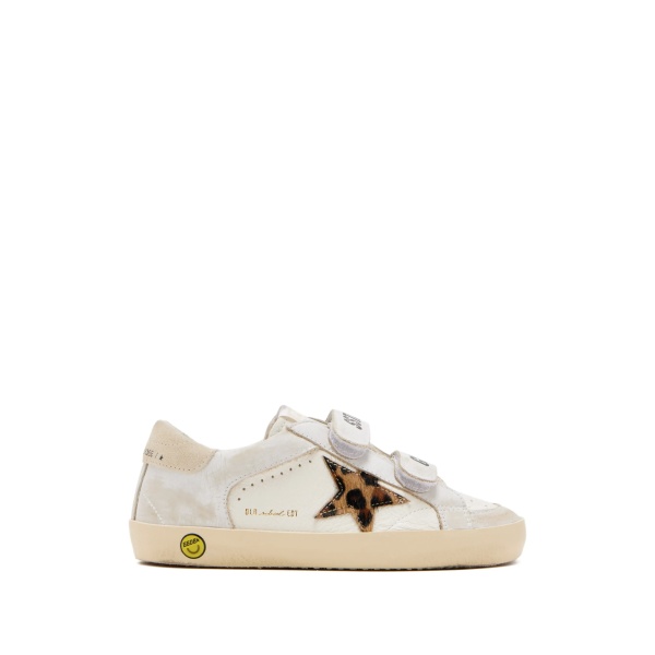 Old School star-appliqué touch-strap sneakers