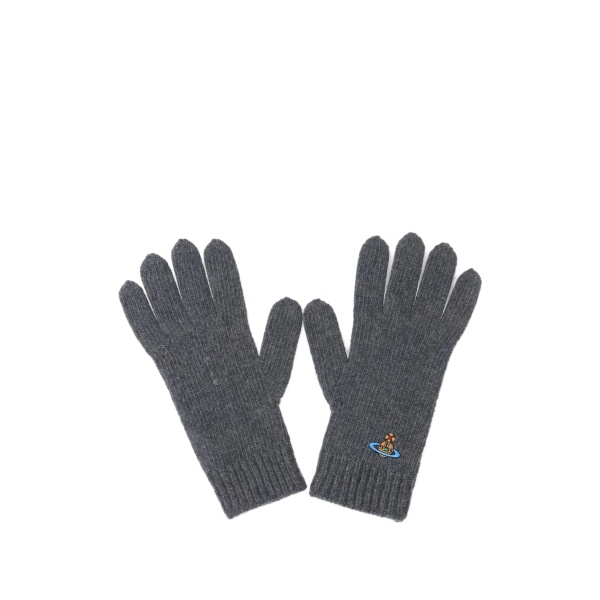 Orb-appliqué gloves