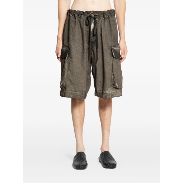 overdyed cargo shorts