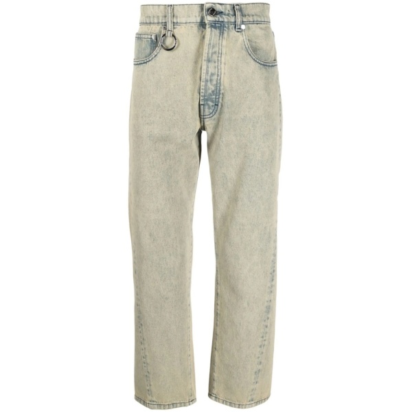 overdyed regular jeans