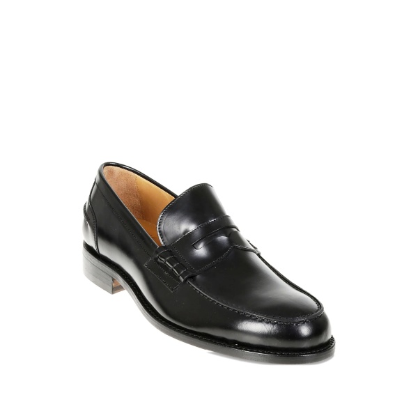 penny leather loafers
