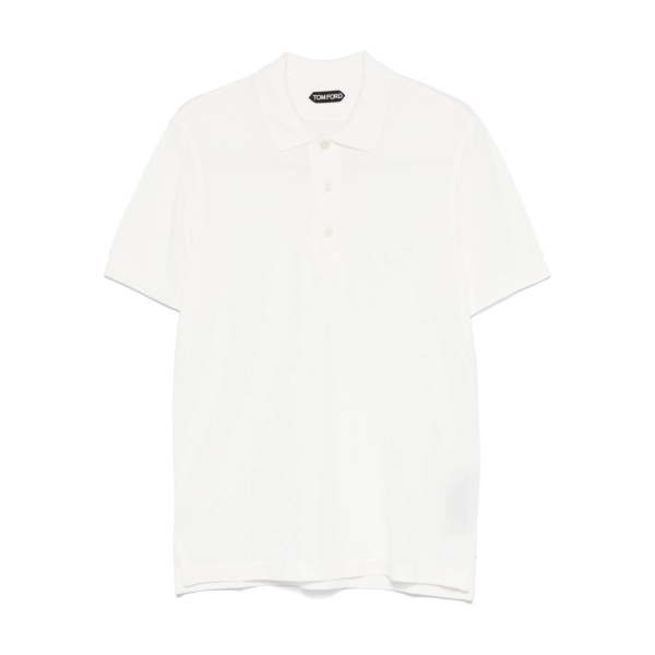 piqué-weave polo shirt
