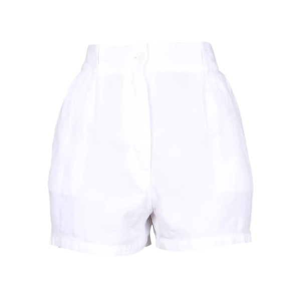 pleated pocket shorts