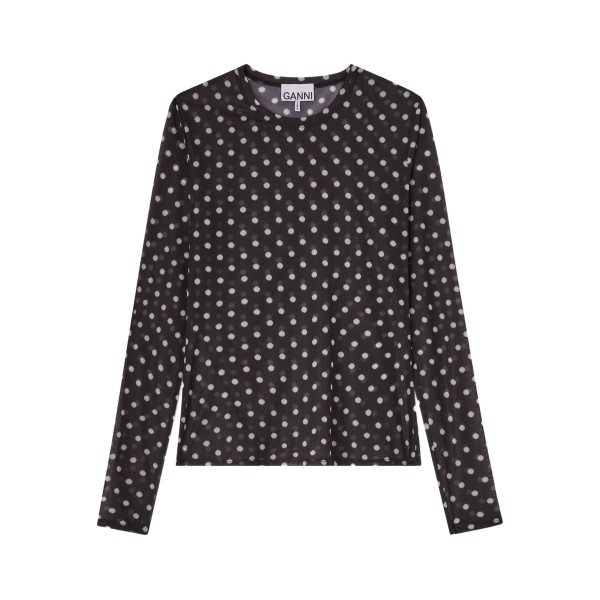 polka-dot top