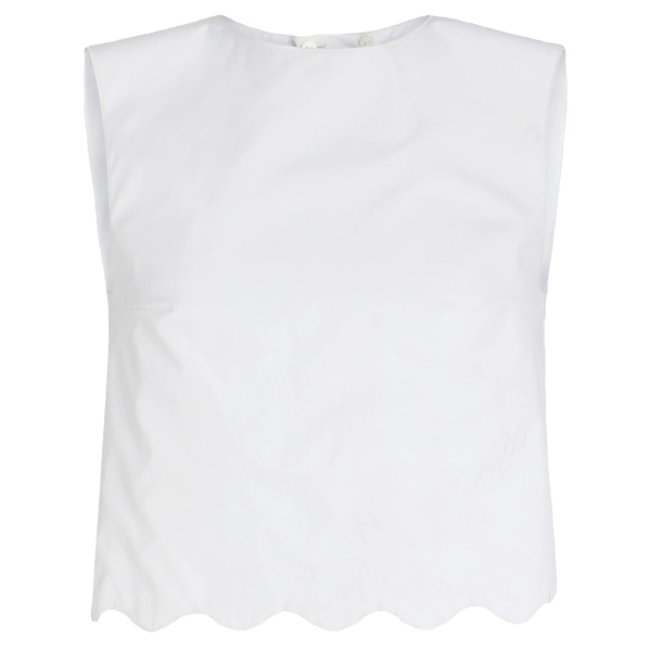 poplin crop top