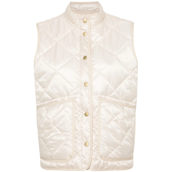 quilted padded gilet