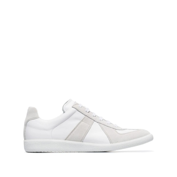Replica low-top leather sneakers