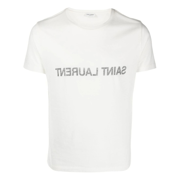 Reverse cotton T-shirt