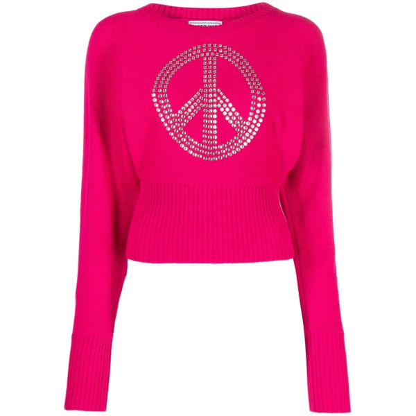 rhinestone cropped jumper