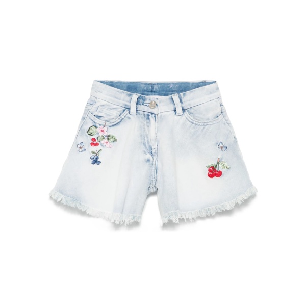 rhinestone-embellished shorts