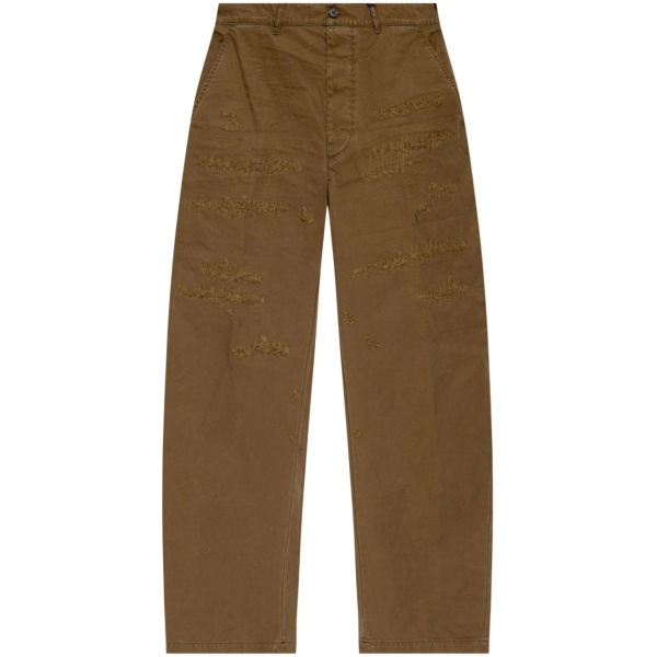 ripped loose-fit trousers
