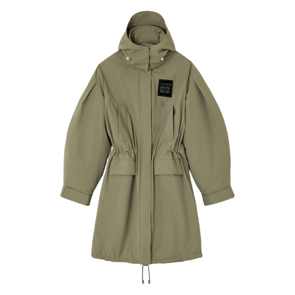 Ripstop parka coat