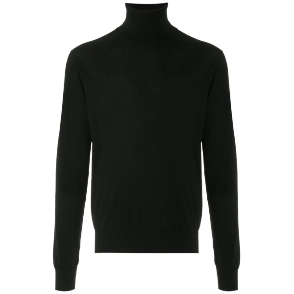 roll-neck cashmere jumper