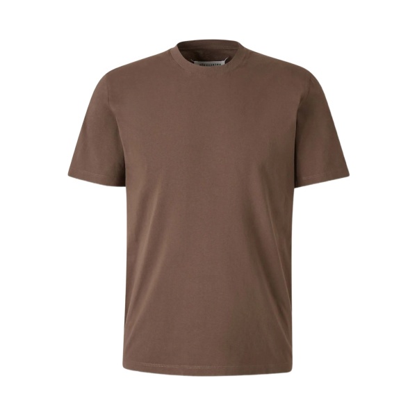 round neck ribbed T-shirt set