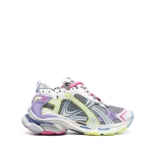 Runner mesh-panelled sneakers