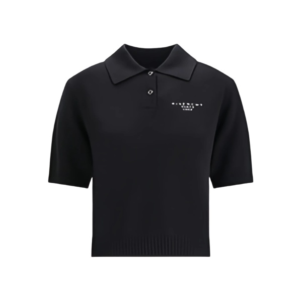 short-sleeve logo polo top