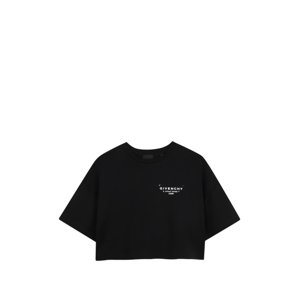 short-sleeved logo-print T-shirt