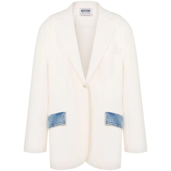 single-breasted blazer