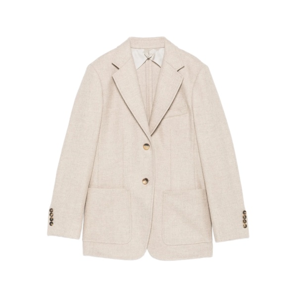 single-breasted blazer