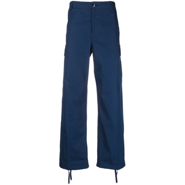 straight-leg cargo trousers