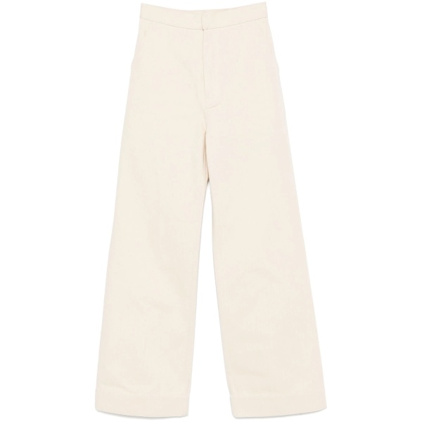 straight-leg trousers