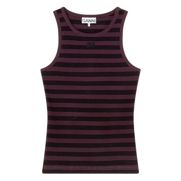 striped tank top
