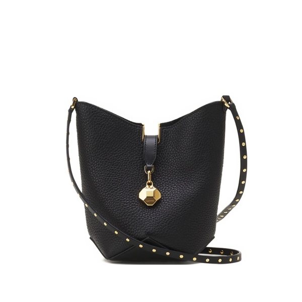 studded leather cross body