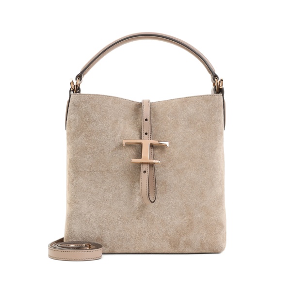 suede tote bag