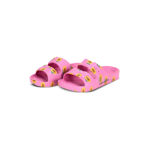 sunflower double-strap sandals