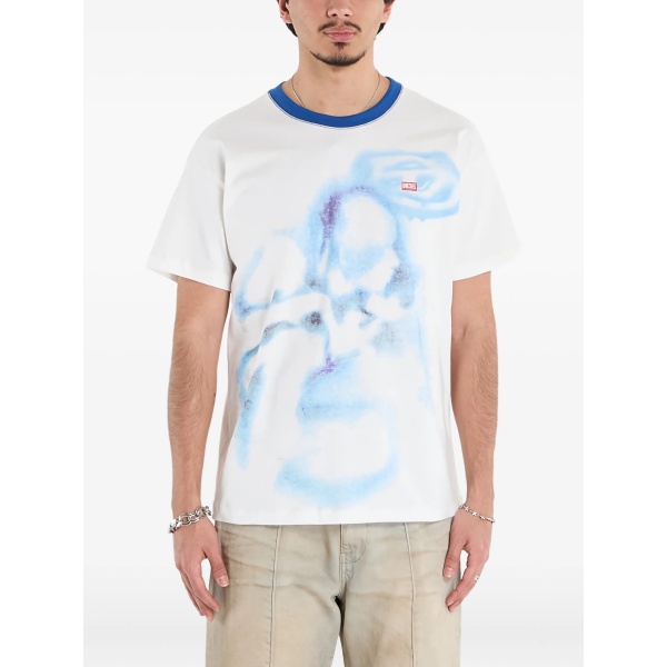 T-Norm graphic ringer T-shirt